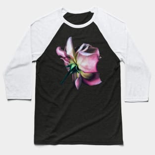 Pink rose Baseball T-Shirt